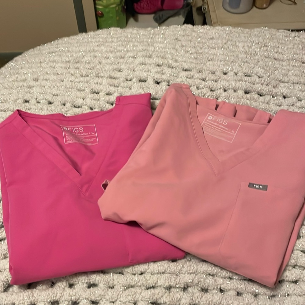 Womens FIGS Catarina scrub tops XL